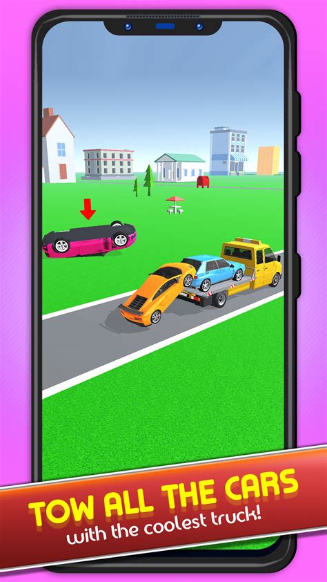 Tow And Go Race Car Towing Master Tow No Parking Cars Trail Cargo Truck Racing Adventure Game