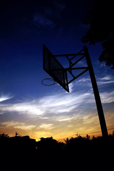 バスケットボールフープ バスケットボール 夕方 Pixabayの無料写真 Pixabay