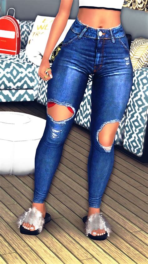 Sims 3 Cc Finds Unique Jeans Sims 4 Clothing Fashion Nova Jeans