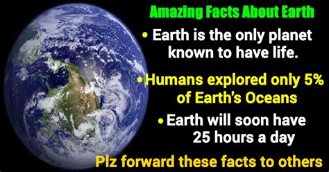 Top 10 Interesting And Fun Facts About Planet Earth Owlcation