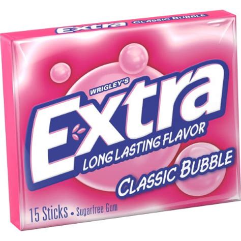 Extra Classic Bubble Sugarfree Gum
