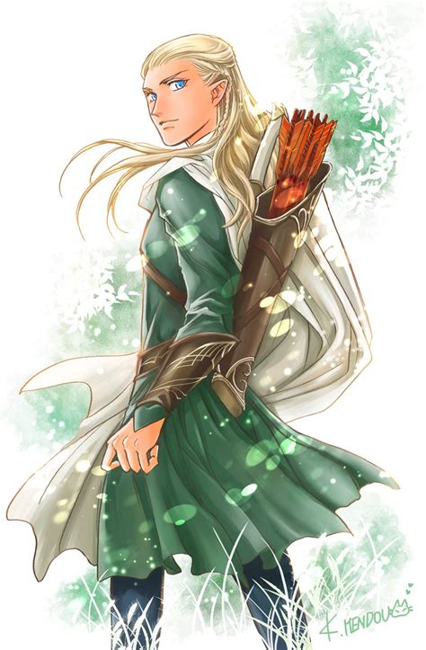 Legolas Tolkien S Legendarium And More Drawn By Kazuki Mendou Danbooru