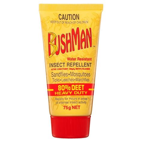 Buy Bushman Heavy Duty 80 Deet Insect Repellent 75g Online At Chemist