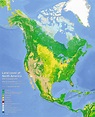 Land cover of North America