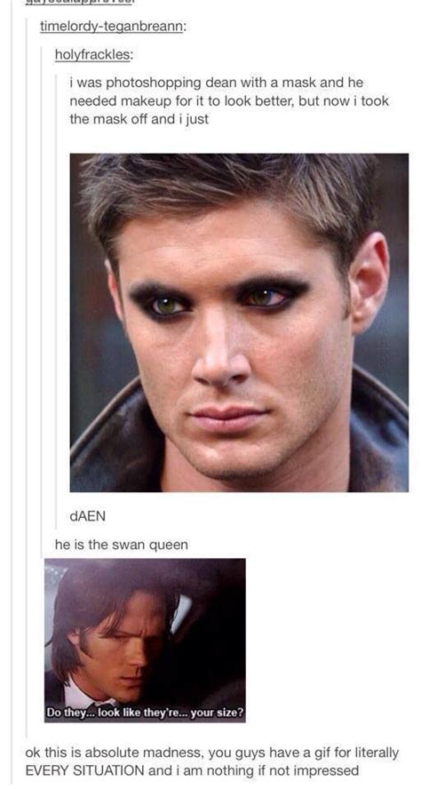 Pin By Candice Samad Chase On Fandoms Funny Supernatural Memes Tv Supernatural Supernatural