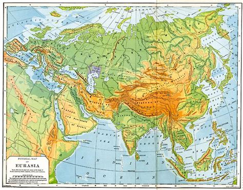Online Maps Asia And Europe Map