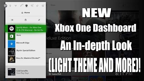 New Xbox One Dashboard In Depth Look Light Theme New Guide And More