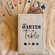 Jeu de cartes "Jouons cartes sur table" - A partir de 5.50 € chez Merci ...