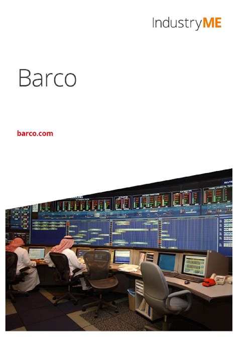 Barco Company Brochure Company Brochure Industry Me By Glass House