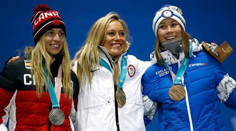 Winter Olympics 2018 Canada Get Skating Gold Jamie Anderson Wins