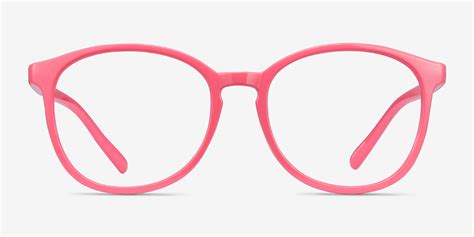 Dutchess Round Neon Pink Glasses For Women Eyebuydirect Canada