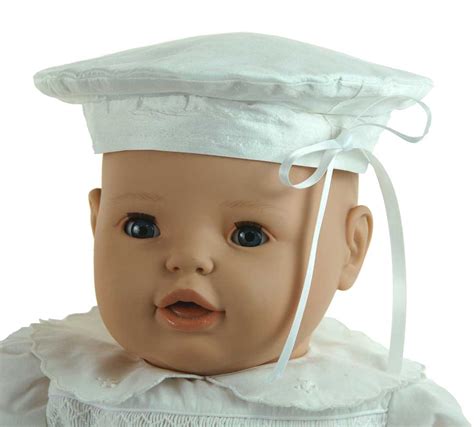 Silk Baby Beretsilk Muffin Hatsilk Christening Hatbaby Boy Silk