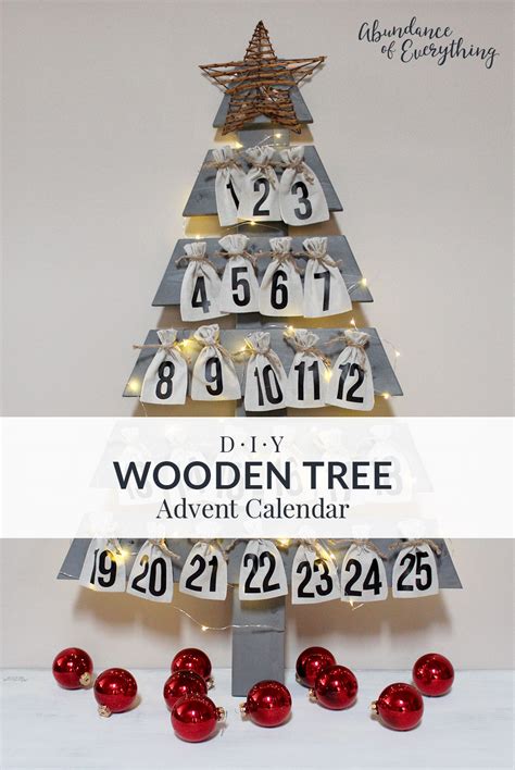 Check spelling or type a new query. DIY Wooden Tree Advent Calendar - Abundance of Everything