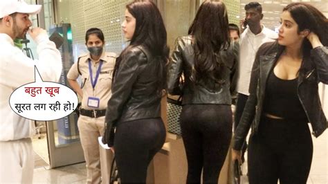 Varun Dhawan And Janhvi Kapoor Stunning Entrance In Shoot Bawaal Movie At Airport Youtube