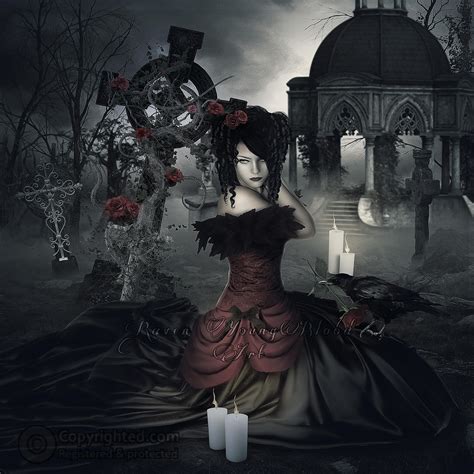 Love Never Dies Romantic Gothic Photo Manipulation And Digital Art