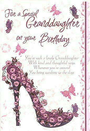 Happy 21st Birthday Granddaughter Birthday Cards