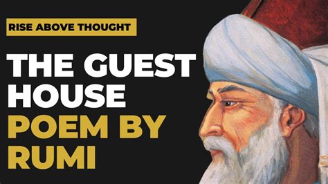 The Guest House Poems By Rumi Sufism Youtube