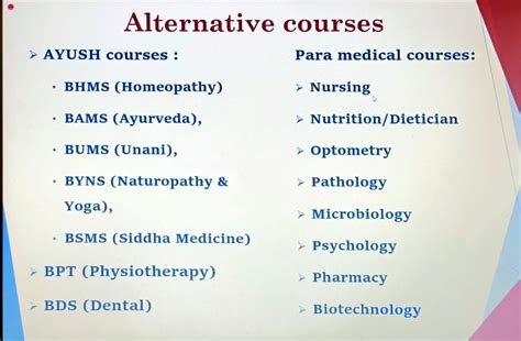 Career Guidance Session in Medical Field - Dharma Bharathi Mission