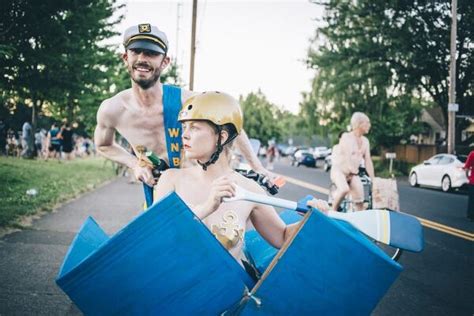 Butts Balls And Boobs Photos From The Portland World Naked Bike
