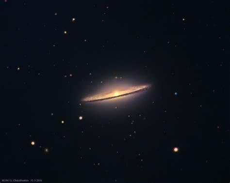 M104 Sombrero Galaxy Sky And Telescope