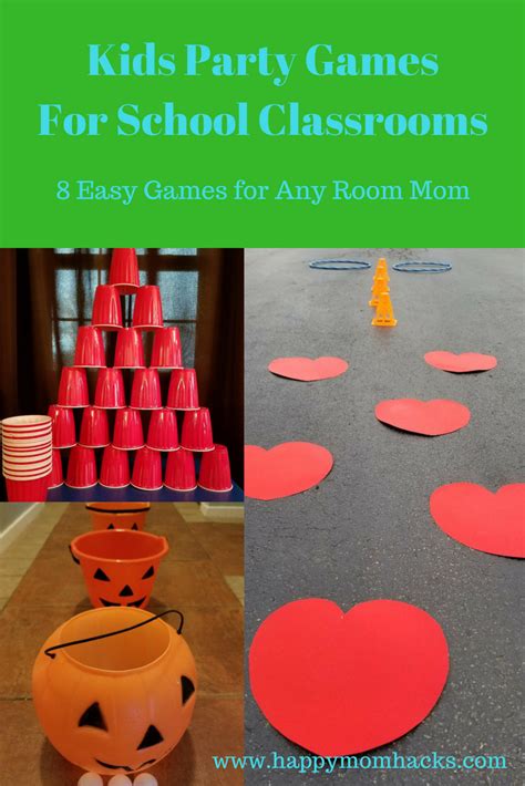 Kids Party Games For School Classrooms Happy Mom Hacks