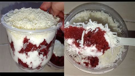 1/2 cup unsweetened cocoa powder; DESSERT BOX RED VELVET || RESEP DESSERT BOX RED VELVET ...