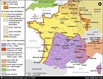 Carte de France après l'armistice du 22 juin 1940 ( Source : www.atlas ...