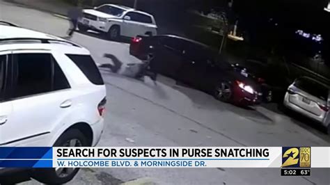 Search For Suspects In Purse Snatching Youtube