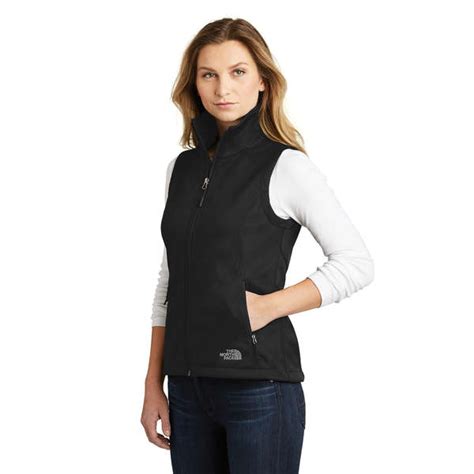 The North Face Ladies Ridgeline Soft Shell Vest Dark All Deluxe