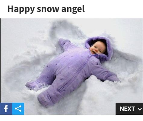 Happy Snow Angel Little People Little Ones Baby Kiss Baby Baby Snow