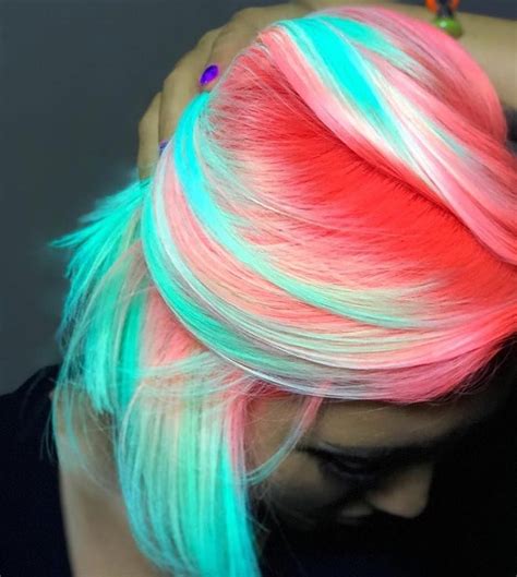 Pin By Farquad Starsquad On Colored Hair Hair Styles Bright Hair Hair Dye Colors
