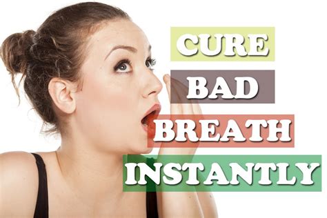 How To Cure Bad Breath Or Halitosis