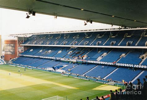 Glasgow Rangers Ibrox South Stand 4 July 1999 Photograph By
