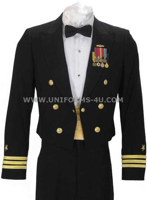 Us Navy Male Officer Dinner Dress Blue Jacket Uniform
