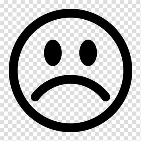 Sad Emoji Smiley Sadness Drawing Happy Sad Transparent Background