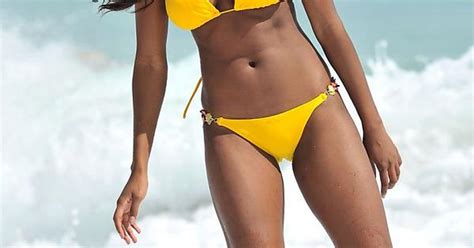 Cari Champion Yellow Bikini Imgur