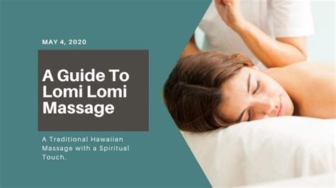 A Guide To Lomi Lomi Massage 808 Wellness Spa Maui