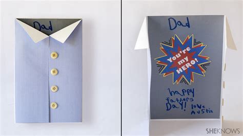 Jun 14, 2016 · sure, you can go to the store and grab your dad a new tie, shirt, or wallet for father's day. DIY Father's Day card ideas
