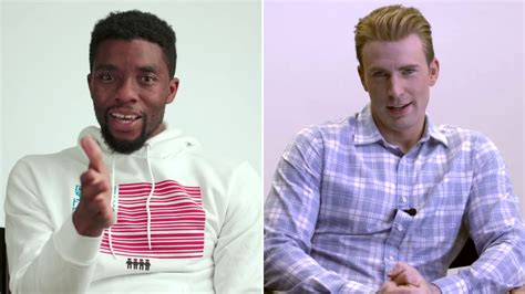 Chadwick Boseman And Chris Evans Join Other Celebrities In Talking About Their First Time ‘doing
