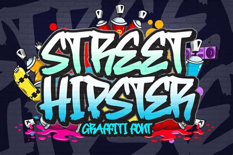 Top 27 Best Graffiti Fonts For Graphic Design Branding And Logos Free