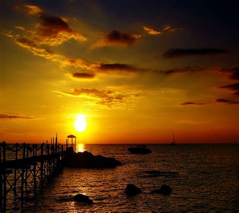 720p Free Download Golden Sunset 2013 3d Beach Bonito Evening