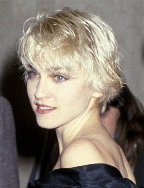 Madonnas Beauty Style Is As Classic As Her Music Madonna Hair Short