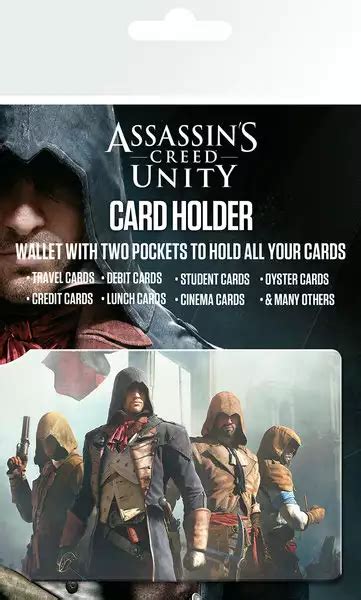 Assassins Creed Unity Bohaterowie Okładki na Dokumenty i Karty