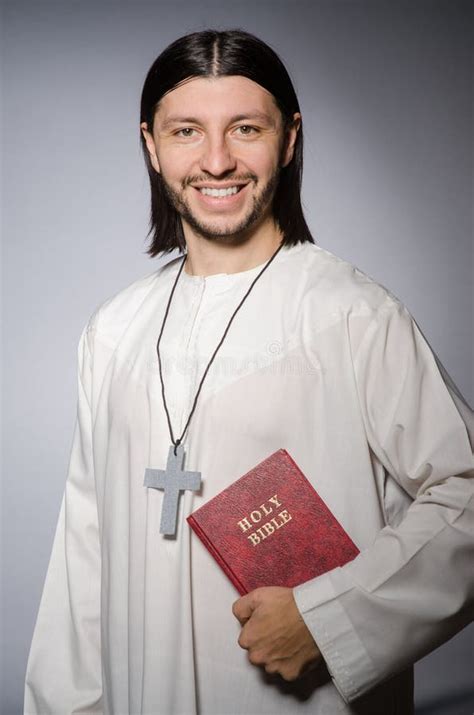 Priest Man In Religious Stock Image Image Of Catholic 45986459