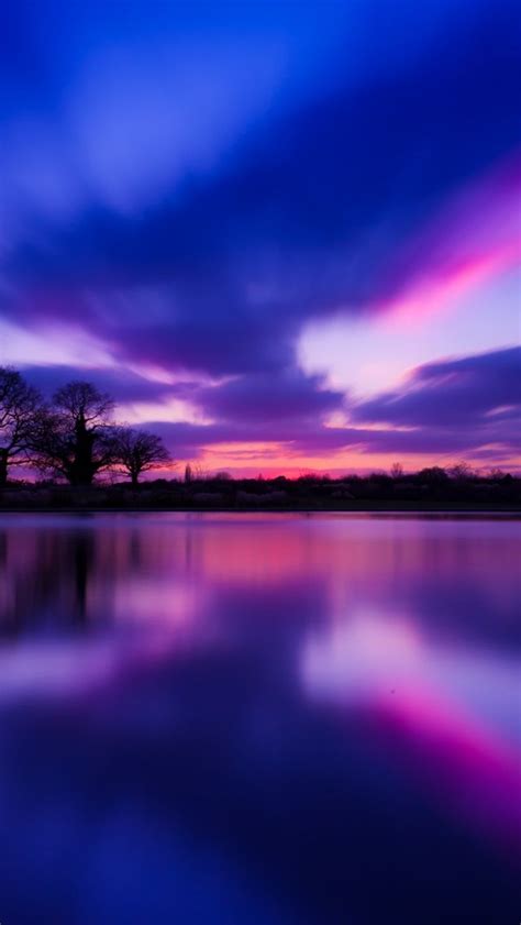 Purple Sunset Iphone 5s Wallpaper Download More In