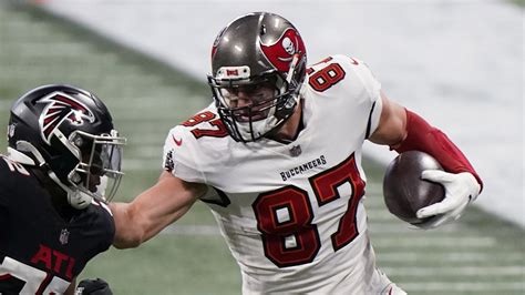 Buccaneers Tight End Rob Gronkowski Out For Game Against Patriots