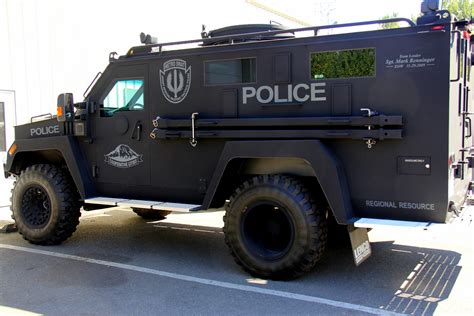 Fife Police Department Meet Metro Swats Armored Vehicle