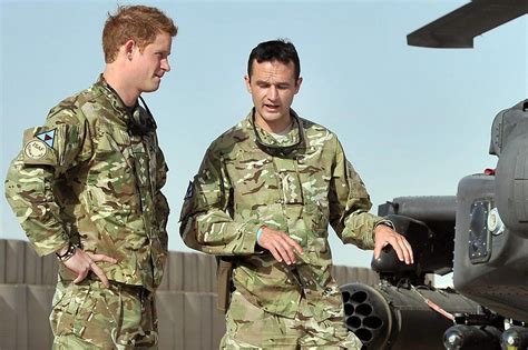 prince harry in the army through the years mirror online