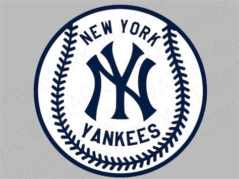 New York Yankees Logo Stencil