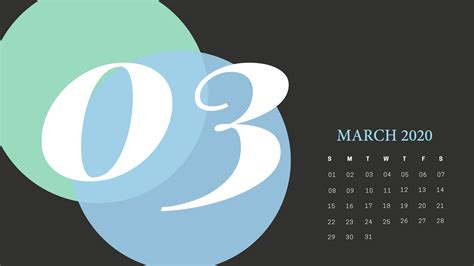 Free Download Cute March 2020 Calendar Wallpaper School Calendar